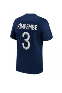 Paris Saint-Germain Presnel Kimpembe #3 Voetbaltruitje Thuis tenue 2022-23 Korte Mouw